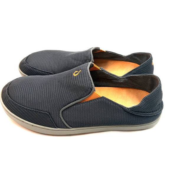 Olukai Nohea Mesh Gray Slip On Convertible Sneaker Comfort Shoes Mens 11 main image 10